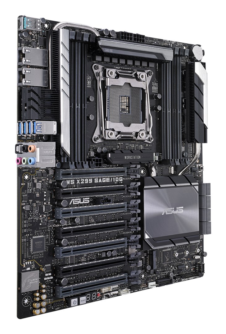 ASUS WS X299 SAGE/10G Intel® X299 LGA 2066 (Socket R4) SSI CEB