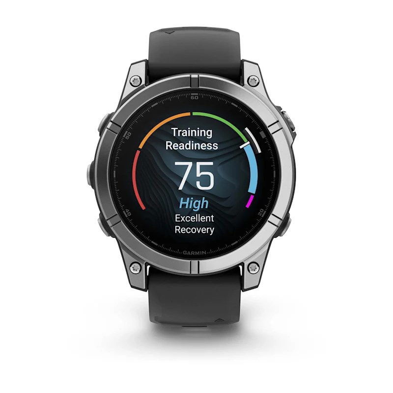 Garmin Fenix E 3.3 cm (1.3") AMOLED 47 mm Digital 454 x 454 pixels Touchscreen Stainless steel Wi-Fi GPS (satellite)