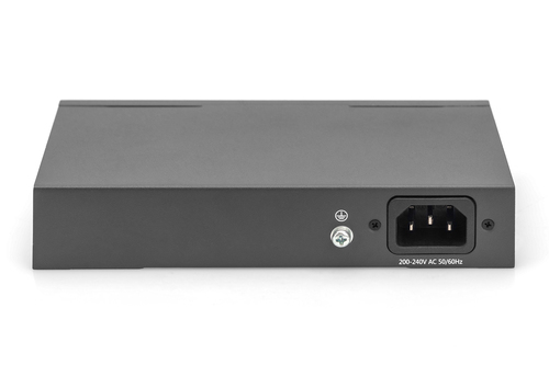 Digitus 8- Port Gigabit PoE Networkswitch, Desktop, unmanaged, 60 W, af/at