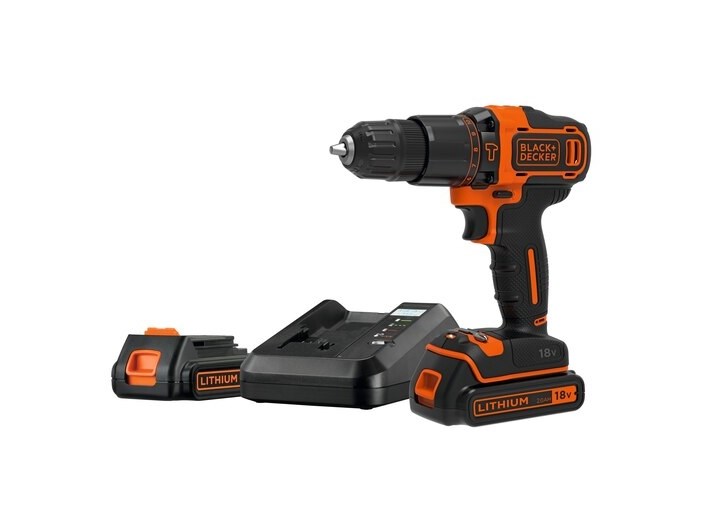 Black & Decker BDCHD18K1B2-QW drill 1400 RPM