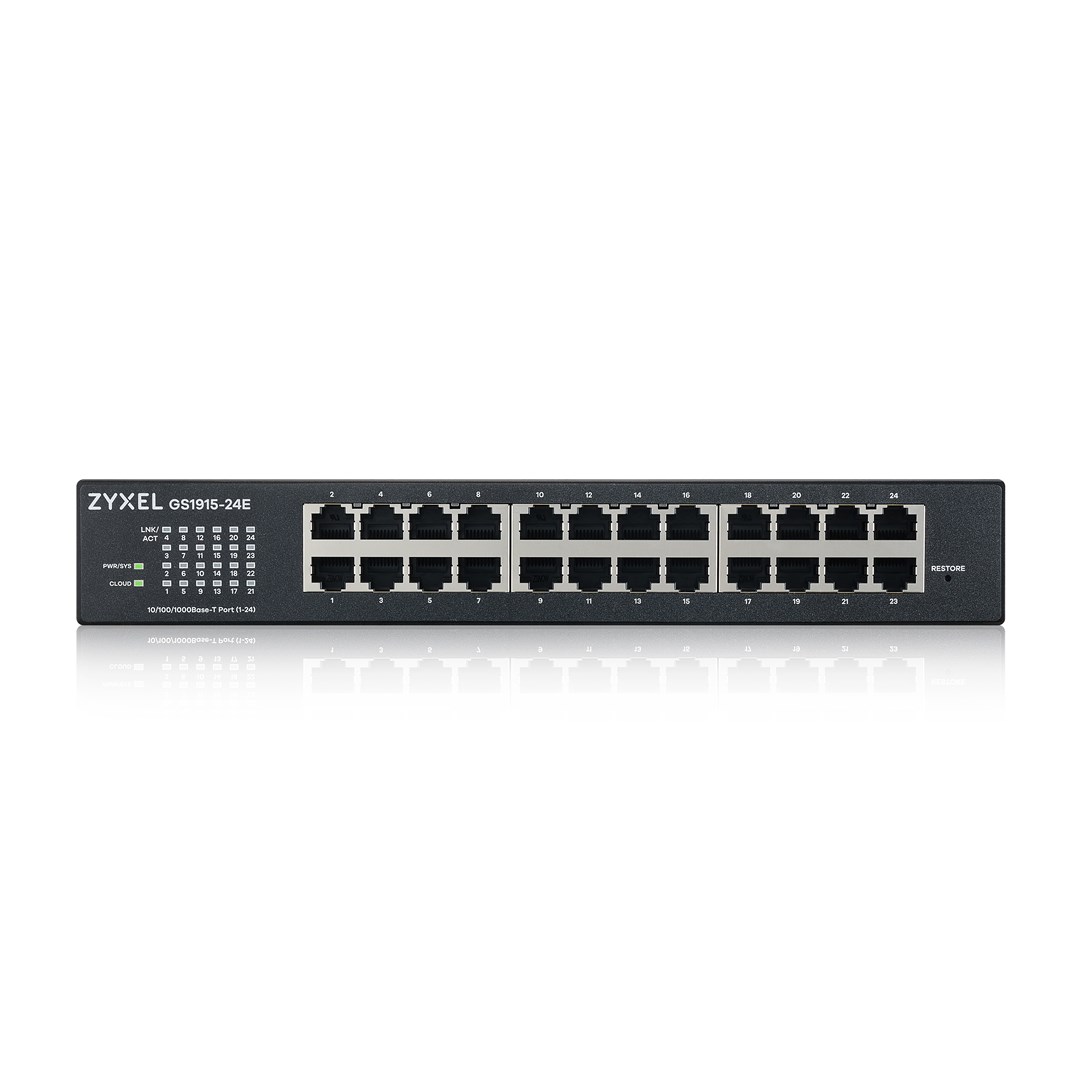 Zyxel GS1915-24E Managed L2 Gigabit Ethernet (10/100/1000) 1U Black