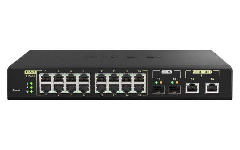 QNAP QSW-M2116P-2T2S...
