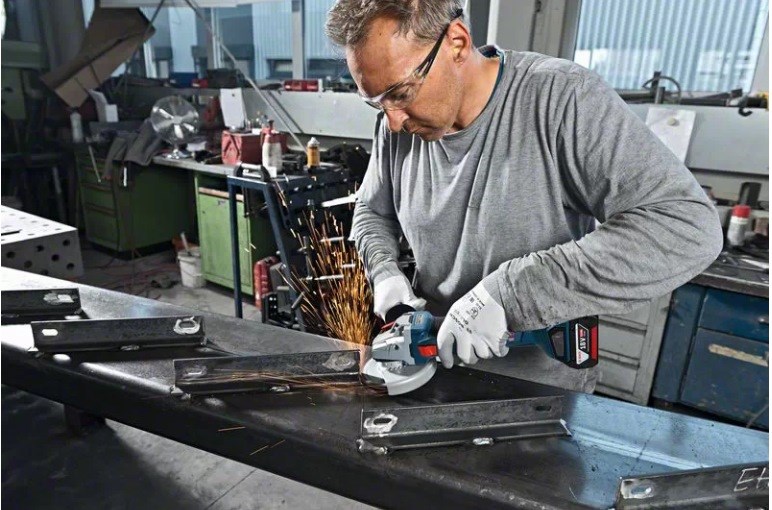 ANGLE GRINDER FI 125 18V-LI 2X5.0AH GWS BOSCH