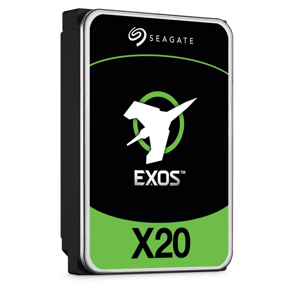 Seagate Enterprise Exos X20 internal hard drive 20 TB 7200 RPM 3.5" Serial ATA III