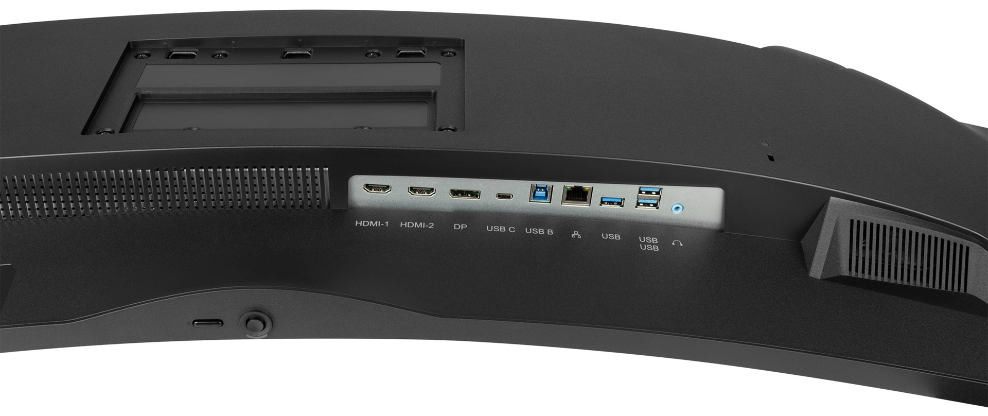 iiyama G-MASTER 45’’ Dual QHD VA panel with KVM switch, USB-C dock and RJ45 (LAN) and height adjustable stand
