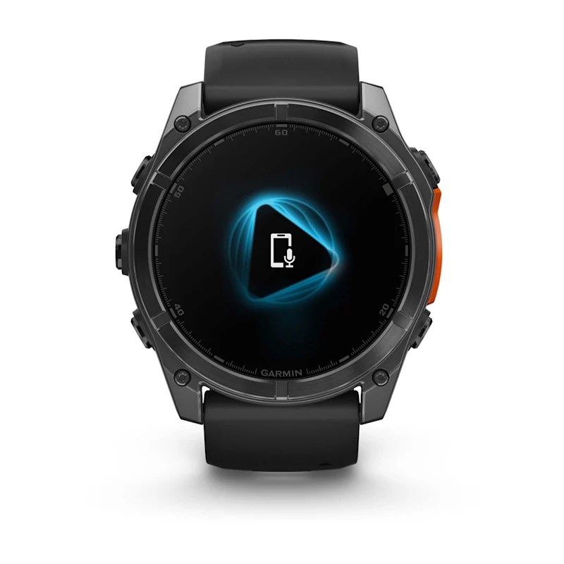 Garmin Fenix 8 3.56 cm (1.4") AMOLED 51 mm Digital 454 x 454 pixels Touchscreen Titanium Wi-Fi GPS (satellite)