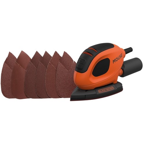 Black & Decker BEW230 Detail sander 11000 RPM Black  Orange 55 W