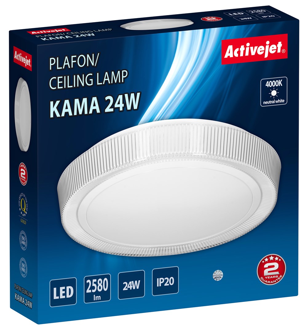 Activejet LED ceiling plafond AJE-KAMA 24W