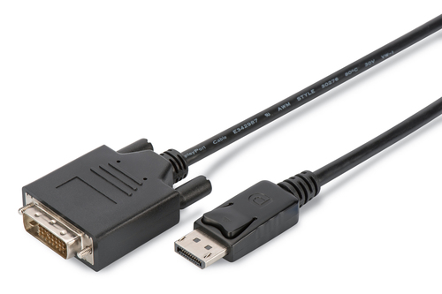 Digitus DisplayPort – DVI Adapter Cable, Pack of 10 pcs