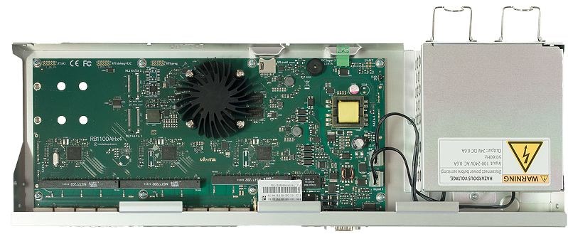 Mikrotik RB1100AHx4 wired router Gigabit Ethernet Stainless steel