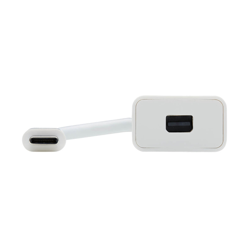 Tripp Lite U444-06N-MDP8W USB-C to Mini DisplayPort Active Adapter Cable with Equalizer (M/F), UHD 8K, HDR, DP 1.4, White, 6 in. (15.2 cm)