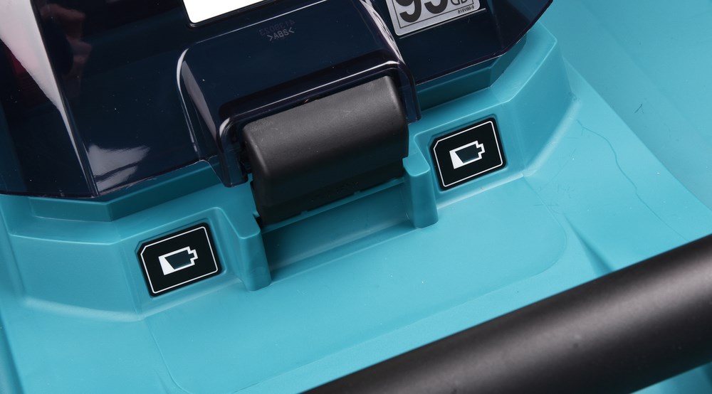 Makita DLM480Z lawn mower Push lawn mower Battery Black  Turquoise