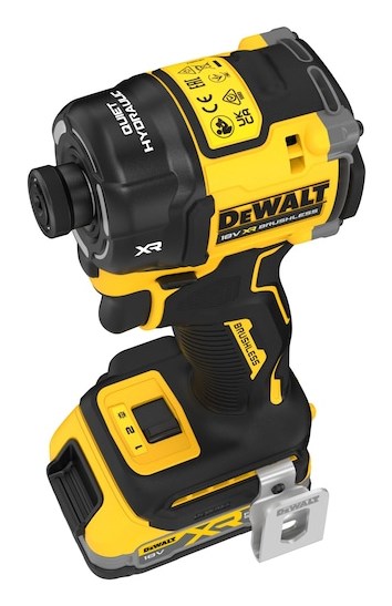 DeWALT DCF870E2T-QW power wrench 1/4  3000 RPM 56 N·m Black  Yellow 500 W 18 V