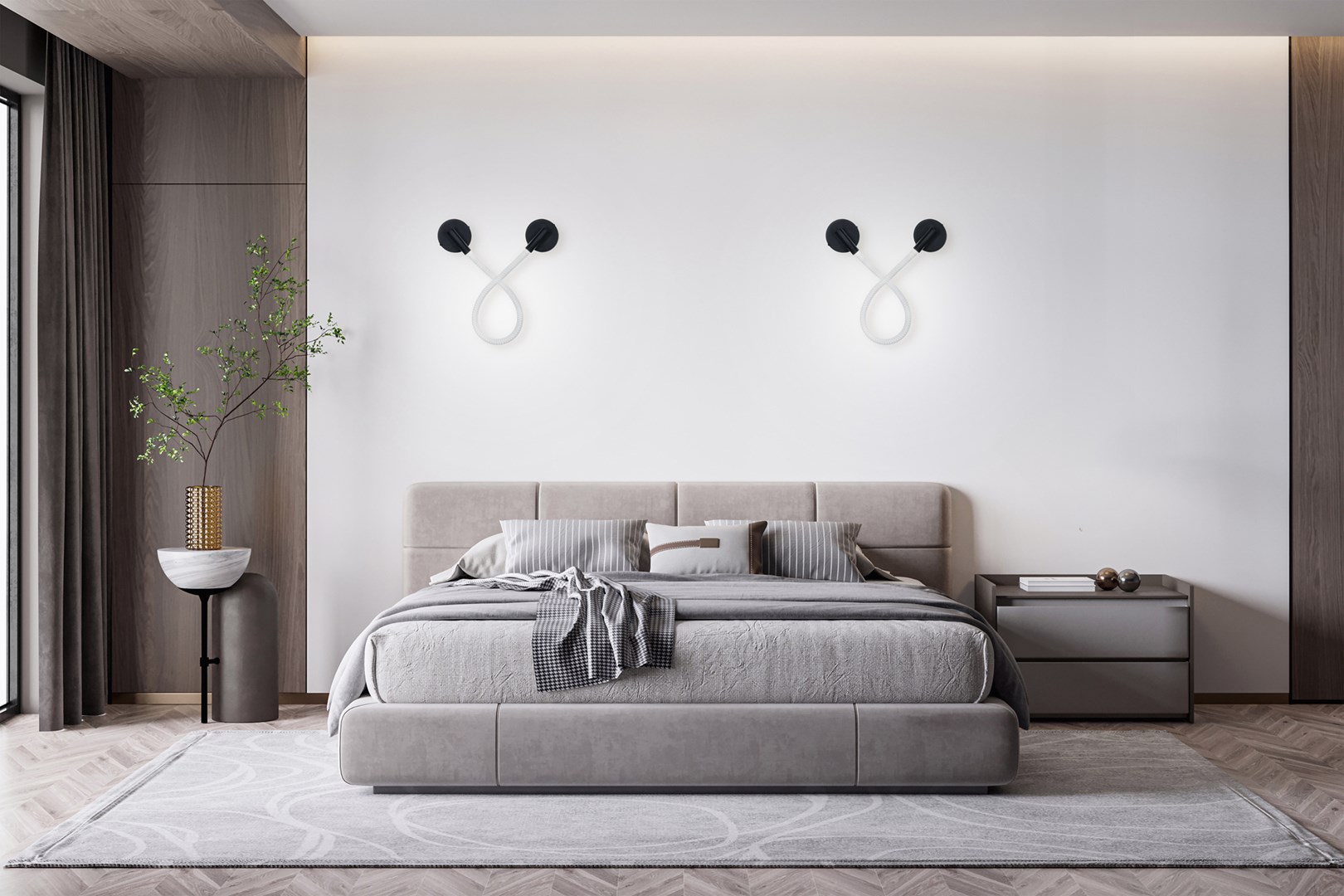 Activejet LED wall lamp AJE-LIVIO NW