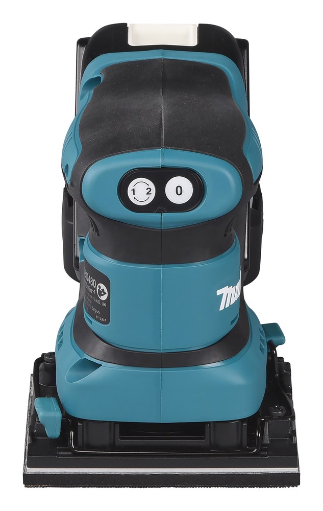 Makita DBO480Z portable sander Random orbital sander 14000 OPM Black  Blue 210 W