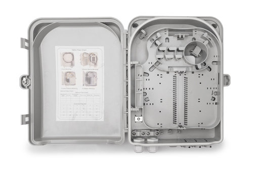 Digitus FTTH Outdoor Distribution Box for 24 LC/Duplex, SC/ Simplex couplers