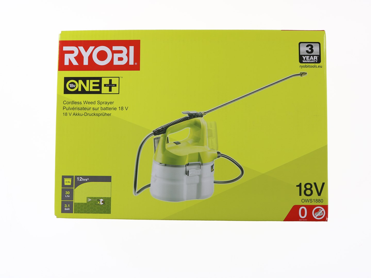 RYOBI OWS1880 garden...