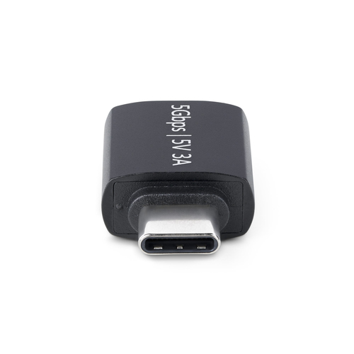 StarTech.com USB-C to USB-A Adapter, USB 5Gbps, Compact USB-C Male to USB-A Female Adapter, Durable Metal Housing, M/F