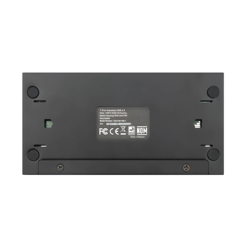 Tripp Lite U223-007-IND-1 7-Port Industrial-Grade USB 2.0 Hub - 15 kV ESD Immunity, Metal Housing, Wall/DIN Mountable
