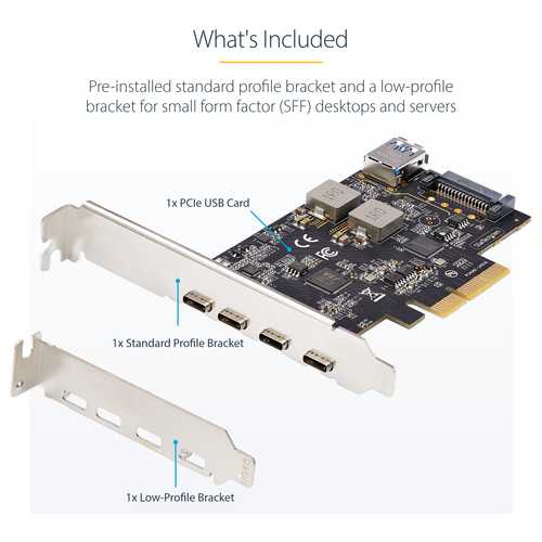 PS4C3IA3-USB-C-CARD - Cables & Adaptors by StarTech.com