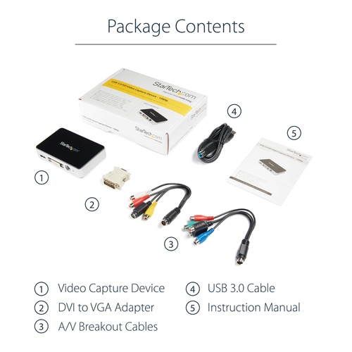 USB3HDCAP - Cables & Adaptors by StarTech.com