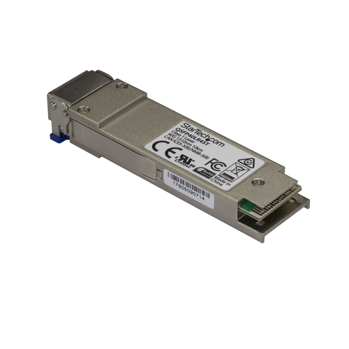 StarTech.com MSA Compliant QSFP+ Transceiver Module - 40GBASE-LR4~MSA Uncoded QSFP+ Module - 40GBASE-LR4 - 40GbE Single Mode Fiber (SMF) Optic Transceiver - 40GE Gigabit Ethernet QSFP+ - LC 10km - 1270nm to 1330nm - DDM