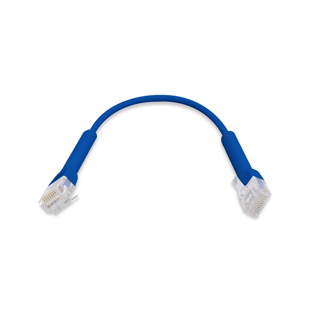 Ubiquiti UniFi Ethernet Patch Cable networking cable Blue 0.22 m Cat6