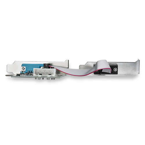 StarTech.com 2-port PCI Express RS232 Serial Adapter Card - PCIe RS232 Serial Host Controller Card - PCIe to Serial DB9 - 16950 UART - Low Profile Expansion Card - Windows & Linux