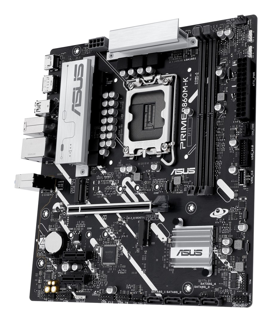 ASUS PRIME B860M-K Intel B860 LGA 1851 (Socket V1) micro ATX