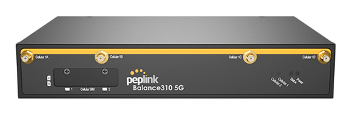 Peplink Balance 310 5G wired router Gigabit Ethernet Black