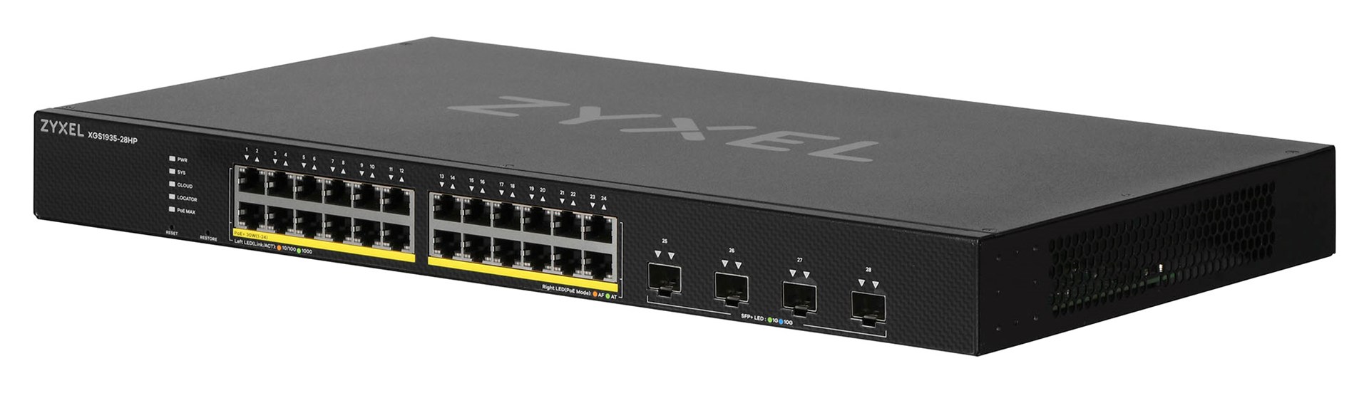 Zyxel XGS1935-28HP Managed L2+/L3 Gigabit Ethernet (10/100/1000)