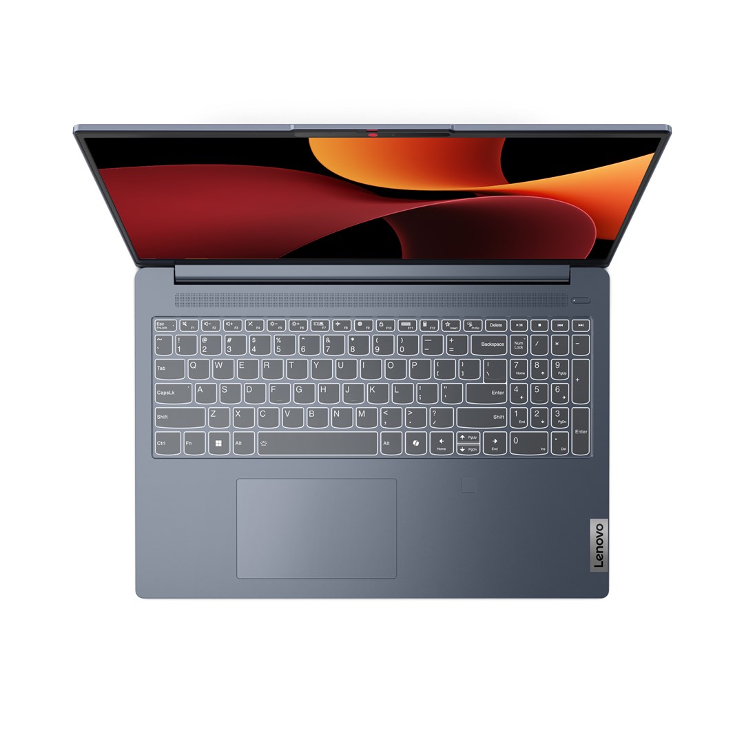 Lenovo IdeaPad Slim 5 16AHP9 AMD Ryzen™ 7 8845HS Laptop 40.6 cm (16") Touchscreen WUXGA 16 GB LPDDR5x-SDRAM 1 TB SSD Wi-Fi 6 (802.11ax) Windows 11 Home US English Blue