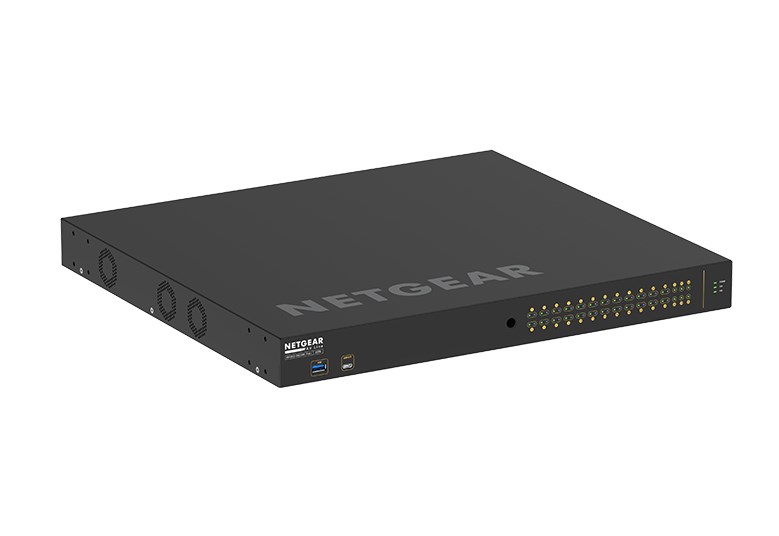 NETGEAR M4250-26G4XF-PoE+ Managed L2/L3 Gigabit Ethernet (10/100/1000) Power over Ethernet (PoE) 1U Black