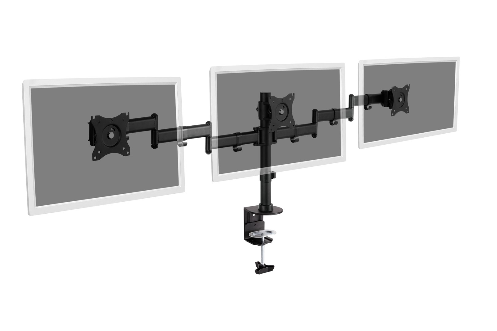 Digitus Triple monitor mount, 3x 27", 3x 8 kg