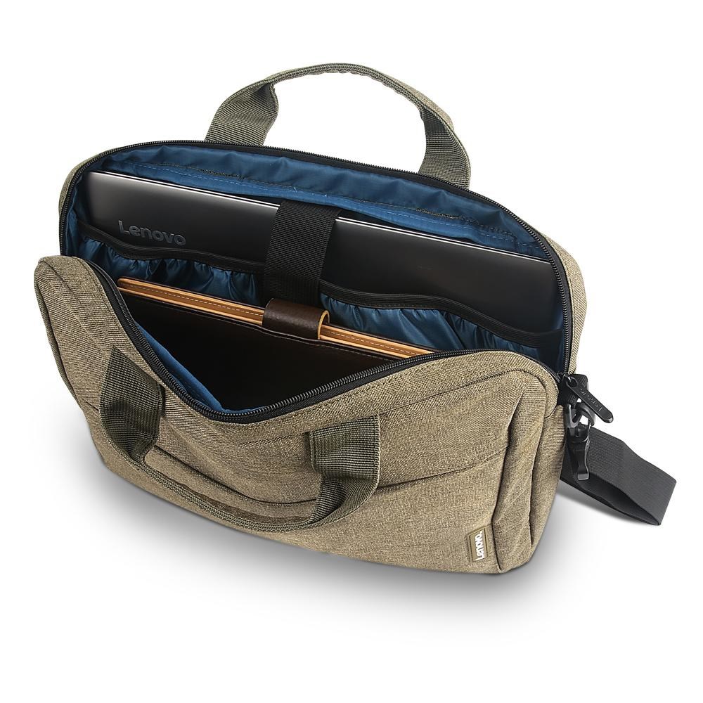 Lenovo GX40Q17232 laptop case 39.6 cm (15.6") Toploader bag Green