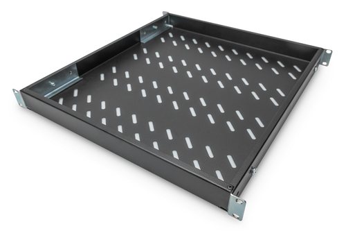 Digitus Shelf with Variable Rails for Fixed Mounting in 483 mm (19") Cabinets