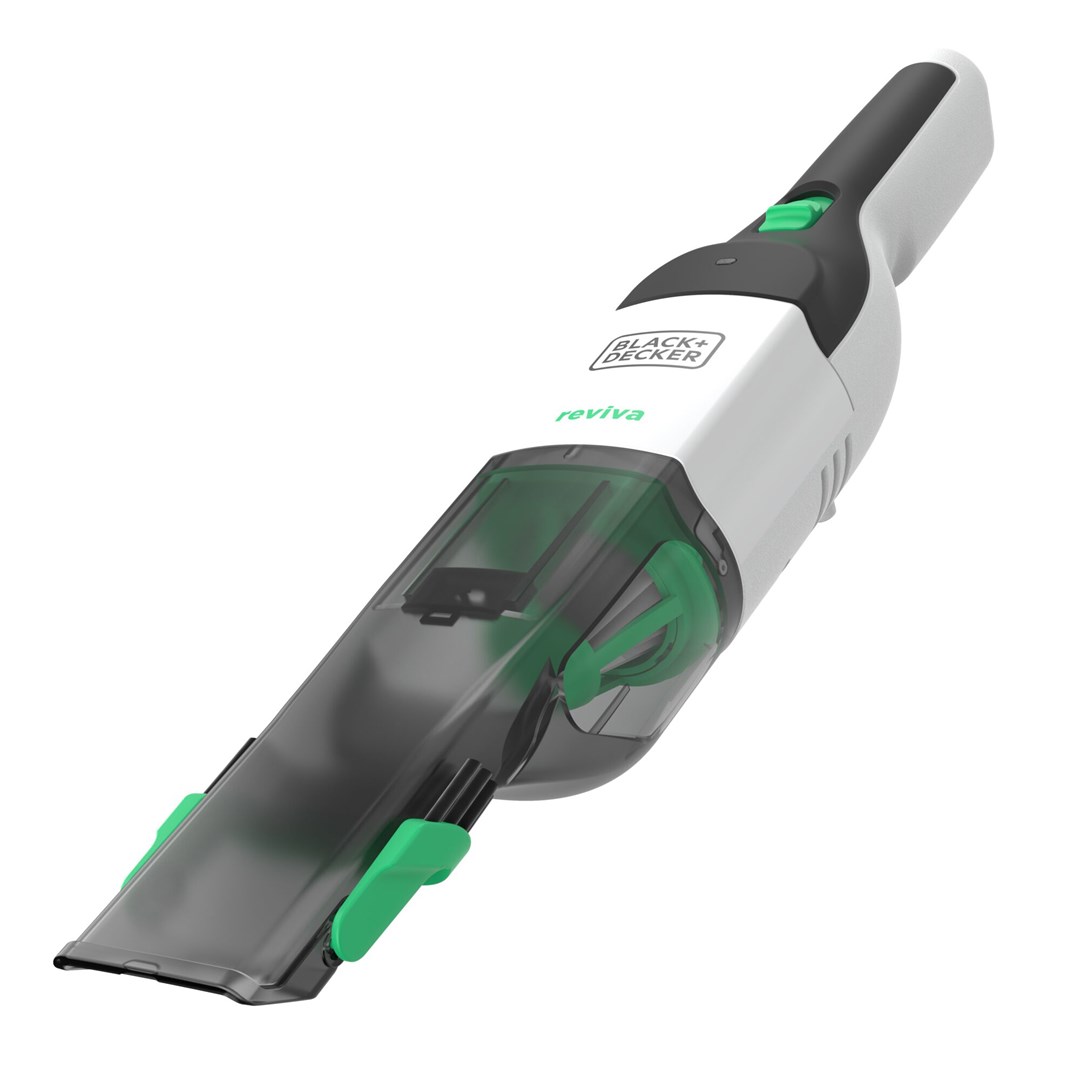 Black & Decker REVHV8C-QW handheld vacuum Black White Bagless