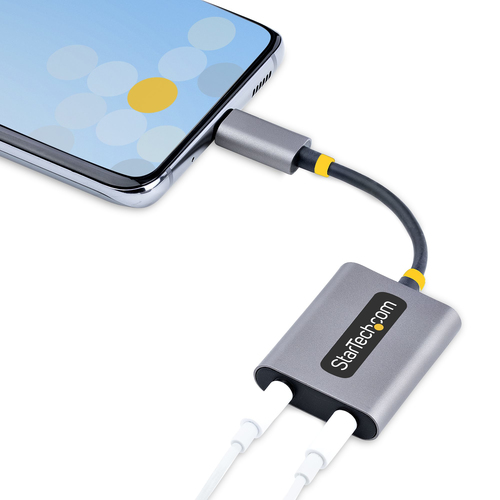 USBC-AUDIO-SPLITTER - Cables & Adaptors by StarTech.com