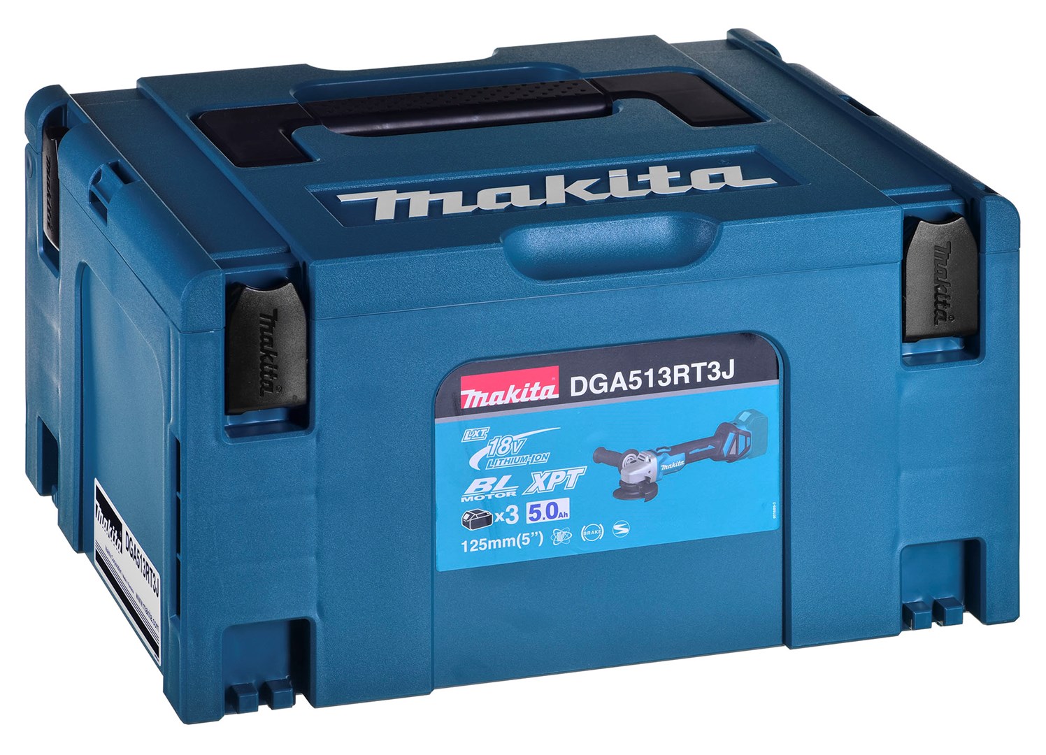 Angle grinder 18V 3x5.0Ah battery DGA513RT3J MAKITA