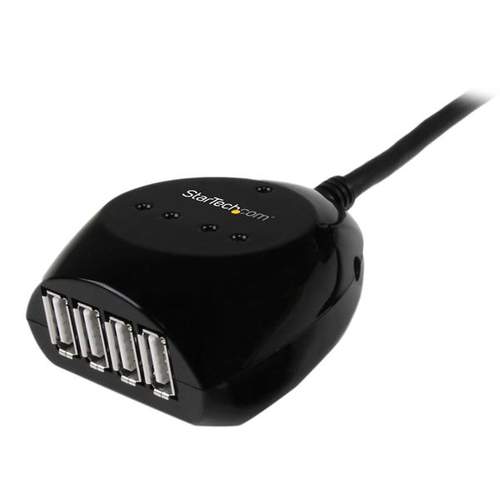 StarTech.com 15m USB 2.0 Active Cable with 4 Port Hub