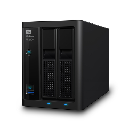 Western Digital My Cloud PR2100 NAS Desktop Intel® Pentium® N3710 4 GB DDR3L 4 TB HDD My Cloud OS Black