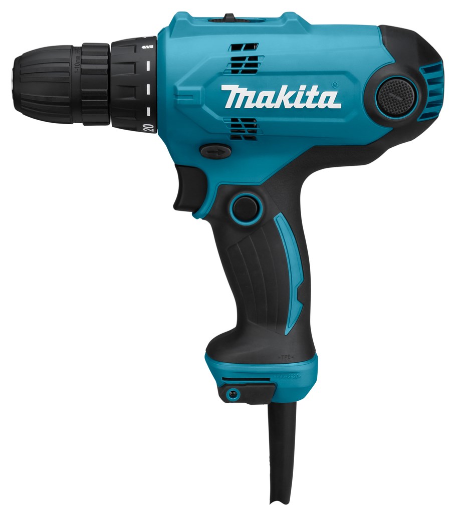 Makita DF0300 drill 1500 RPM Keyless 1.2 kg Black  Blue
