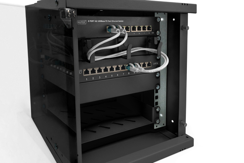 Digitus SOHO Pro wall-mounted enclosure - 254 mm (10") - 315x300 mm (WxD)