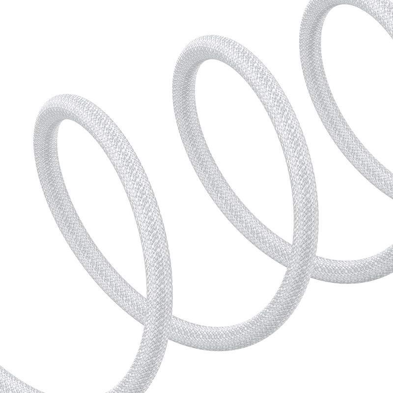 Baseus Gem USB C to USB C fast charging cable 1 m 100 W White