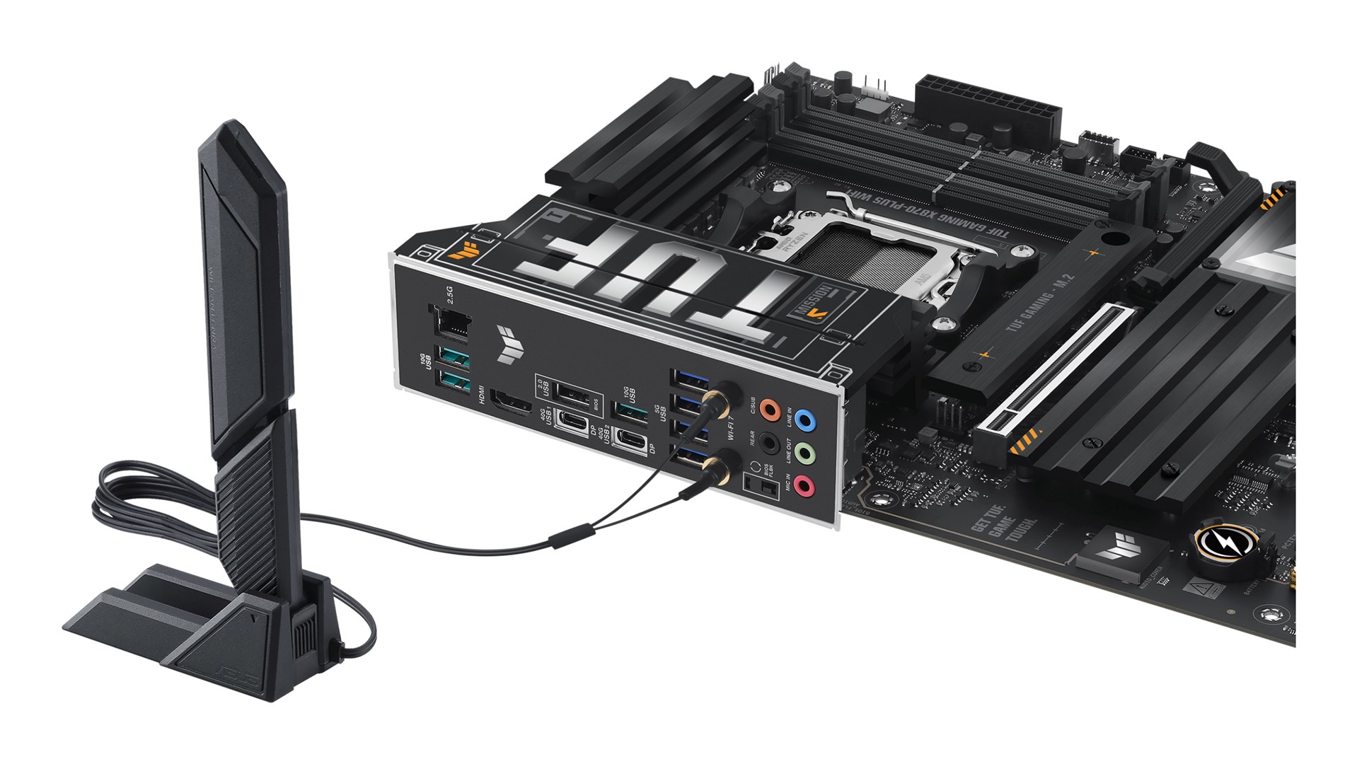 ASUS TUF GAMING X870-PLUS WIFI AMD X870 Socket AM5 ATX