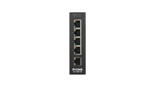 D-Link 5-Port Unmanaged Industrial Switch with 5 x 10/100/1000BaseT(X)