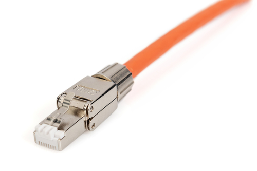 Digitus CAT 6A Field Termination Plug, shielded, tool-free mounting connection