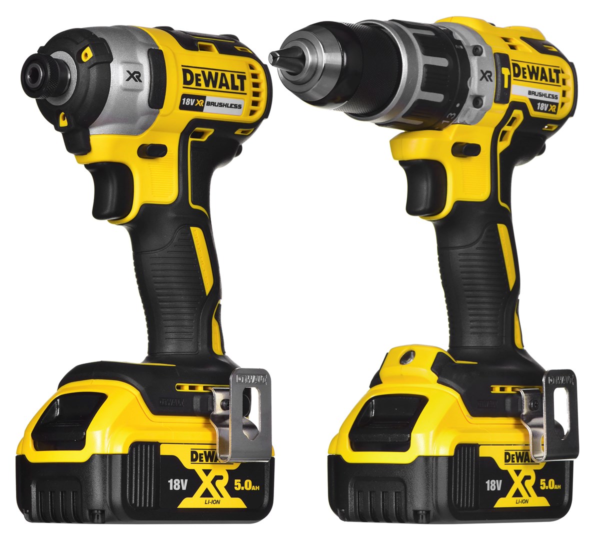 POWER TOOL COMBO KIT DEWALT DCK266P2T (DCD796+DCF887) 2X5 0AH 18V