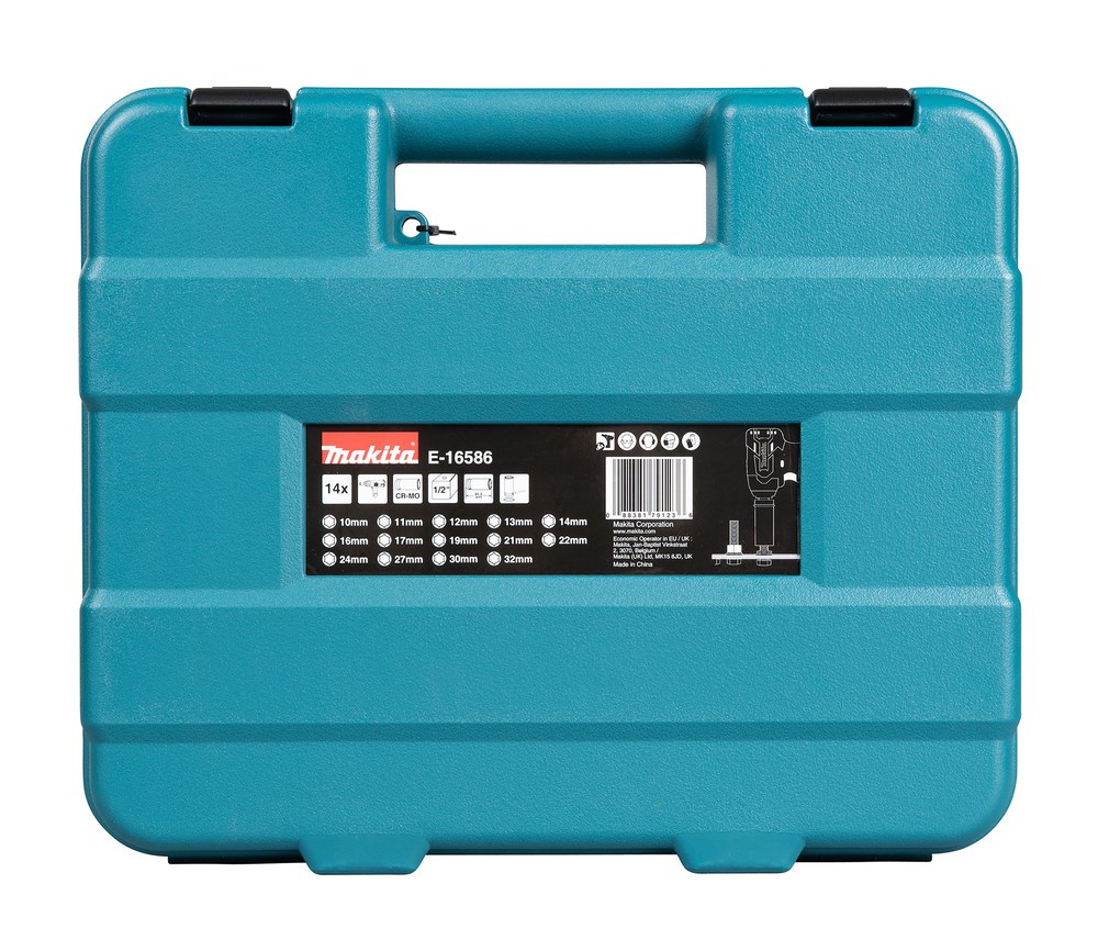 1/2  set of impact twist heads MAKITA E-16586  14 pcs.