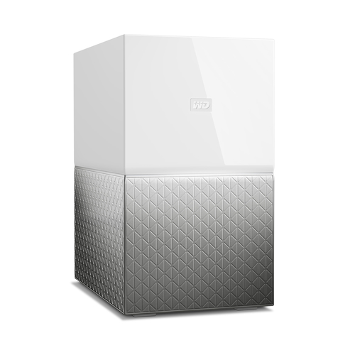 Western Digital My Cloud Home Duo personal cloud storage device 16 TB Ethernet LAN White